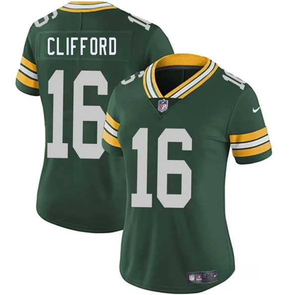 Women's Green Bay Packers #16 Sean Clifford Green 2025 Vapor Untouchable Limited Stitched Jersey Dzhi,We sell and wholesale Women's Green Bay Packers #16 Sean Clifford Green 2025 Vapor Untouchable Limited Stitched Jersey Dzhi on line form chian!